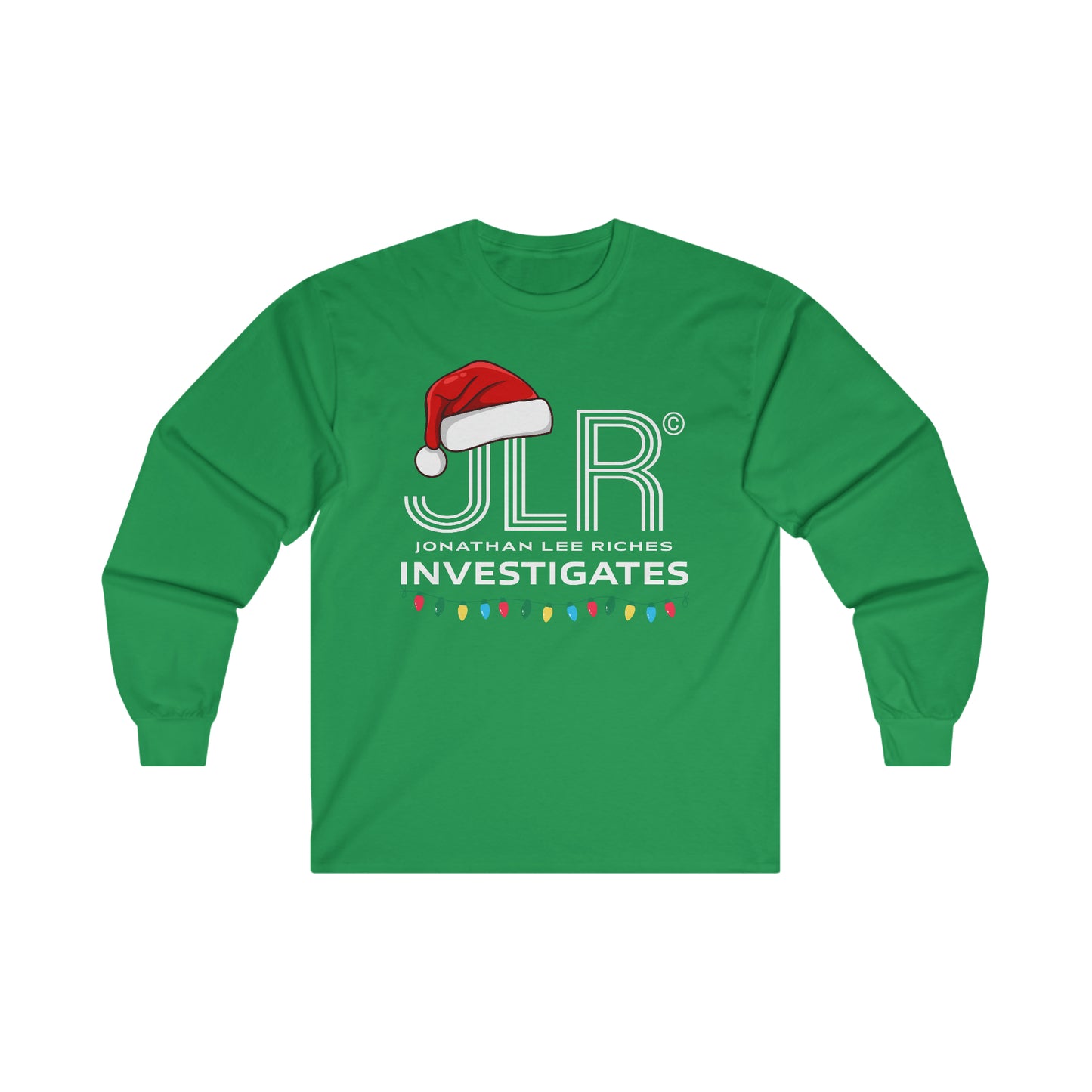JLR© Investigates Christmas Long Sleeve Tee