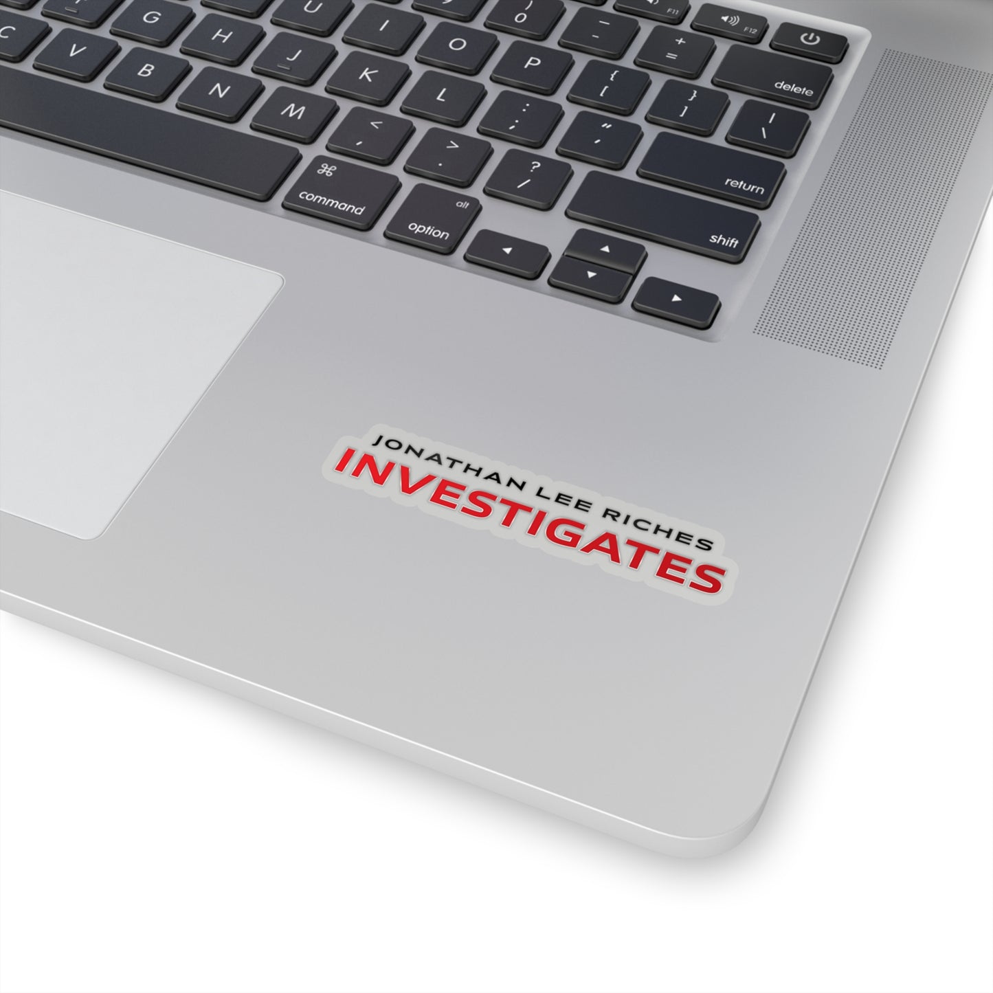 JLR© Investigates Sticker