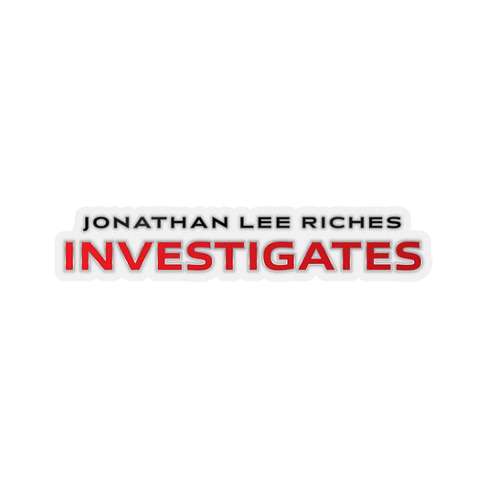 JLR© Investigates Sticker