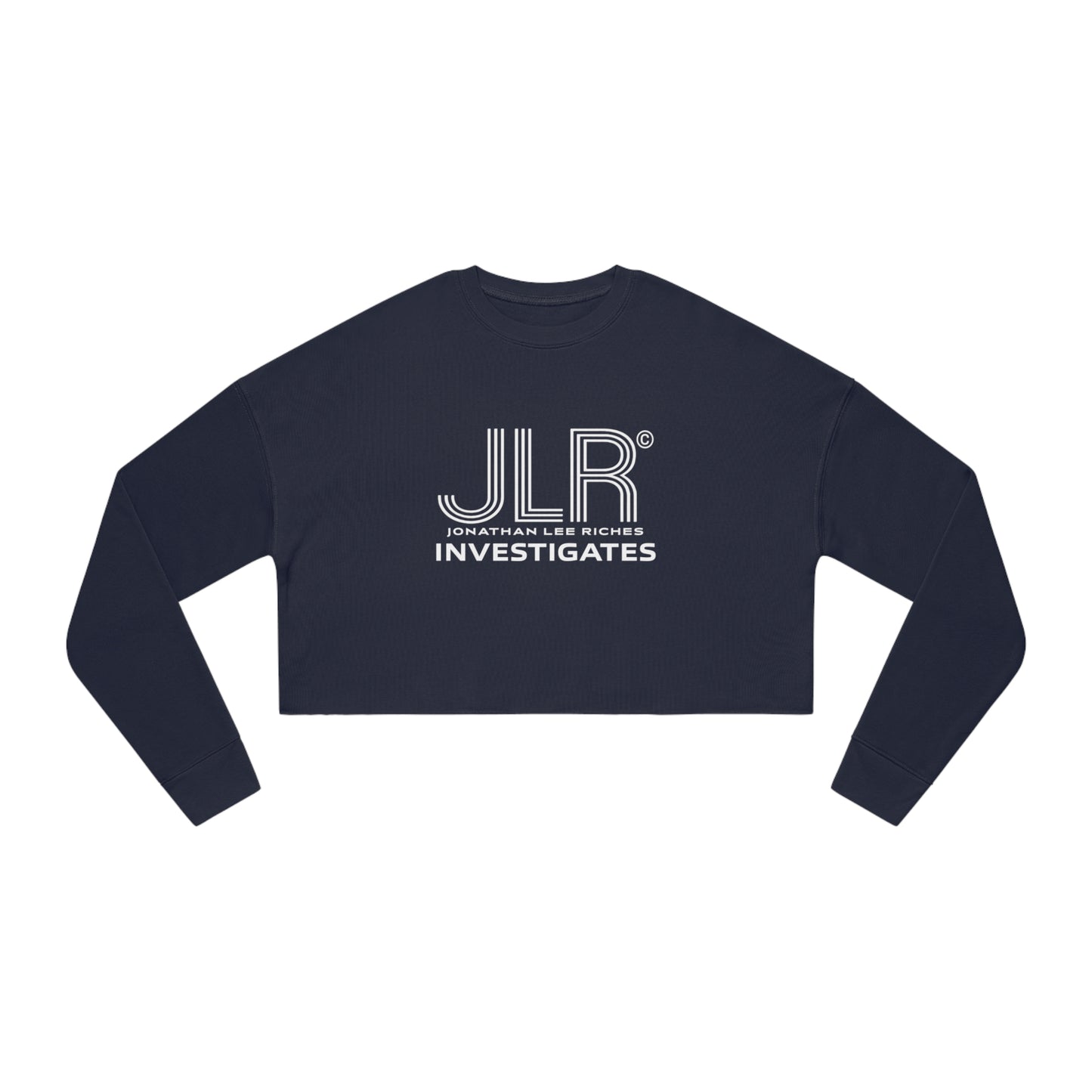 JLR© INVESTIGATES Women's Cropped Sweatshirt