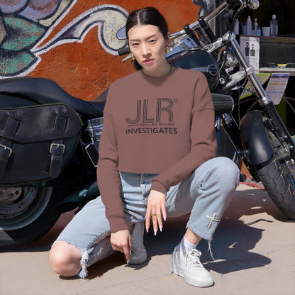 JLR© INVESTIGATES Women's Cropped Sweatshirt