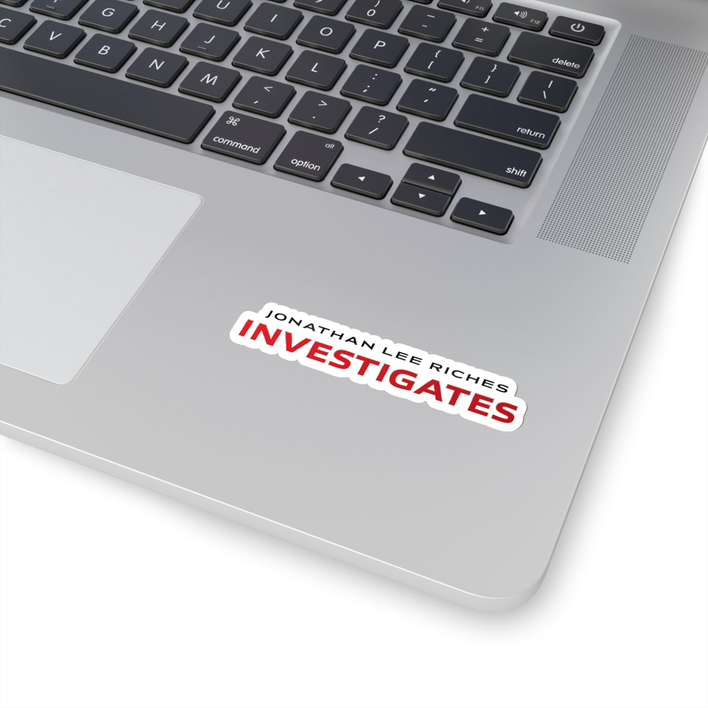 JLR© Investigates Sticker