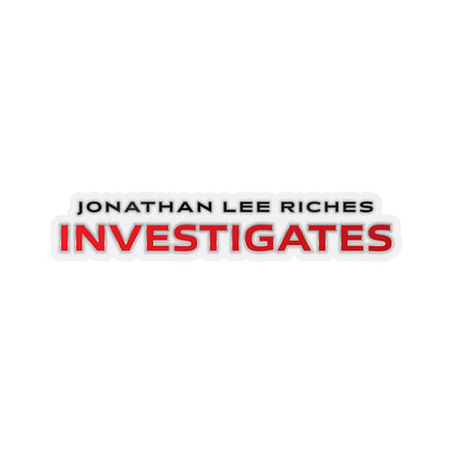 JLR© Investigates Sticker