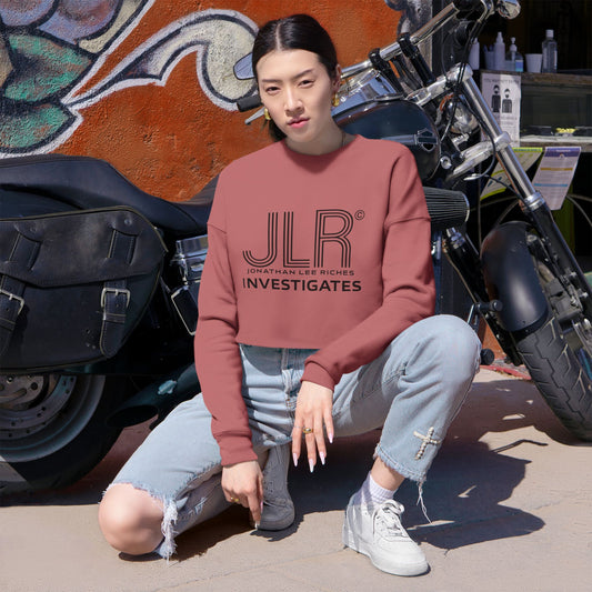 JLR© INVESTIGATES Women's Cropped Sweatshirt