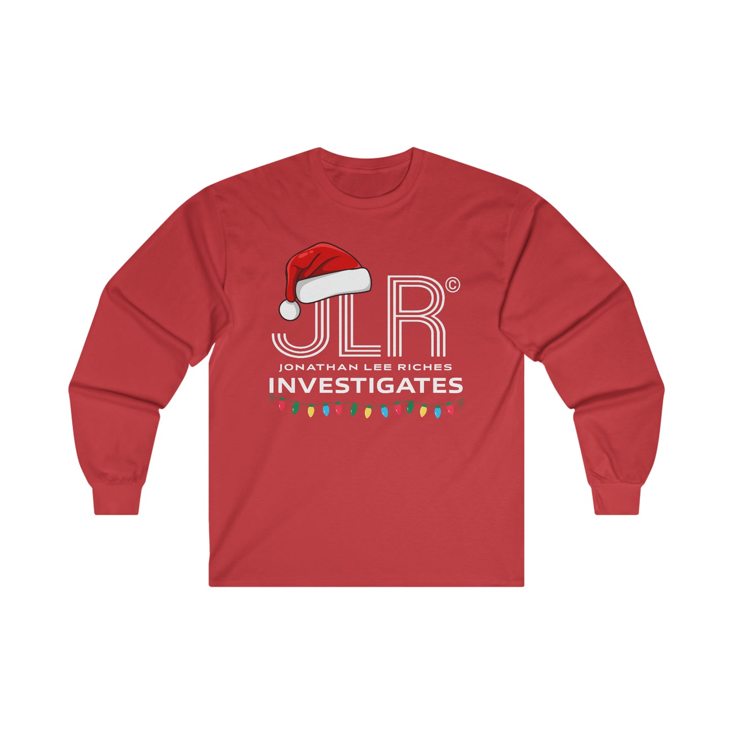 JLR© Investigates Christmas Long Sleeve Tee