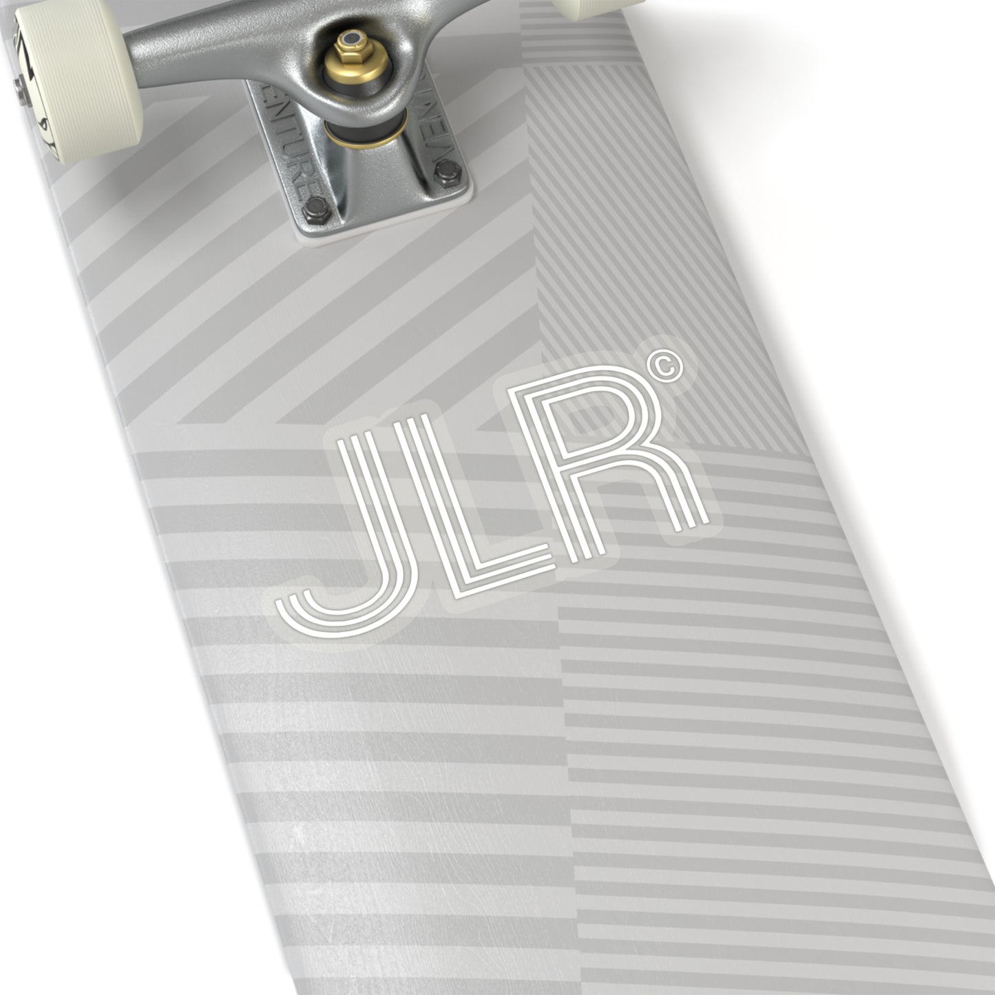 JLR© Logo Sticker - White