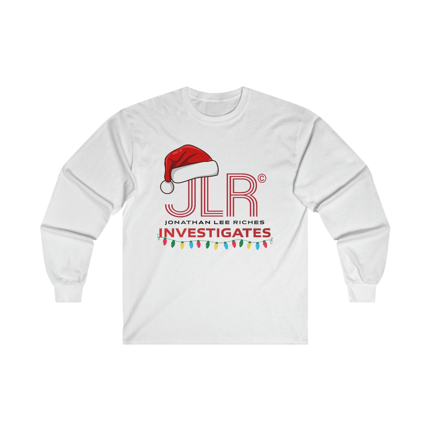 JLR© Investigates Christmas Long Sleeve Tee