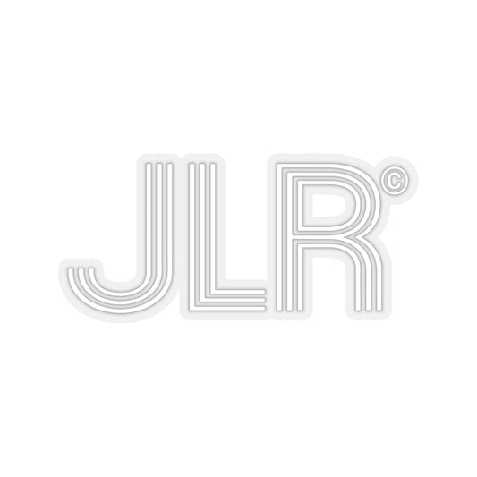 JLR© Logo Sticker - White