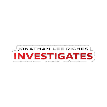 JLR© Investigates Sticker