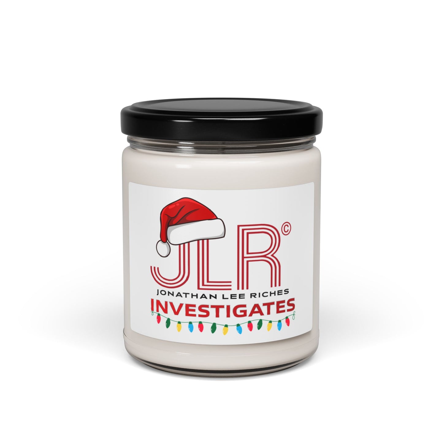 JLR Christmas Candle - Scented Soy Candle, 9oz