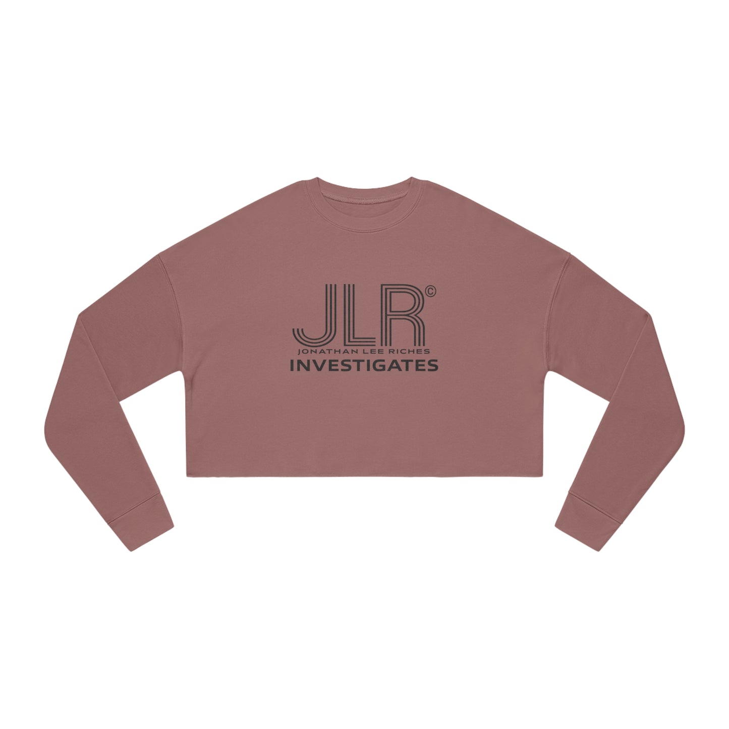 JLR© INVESTIGATES Women's Cropped Sweatshirt