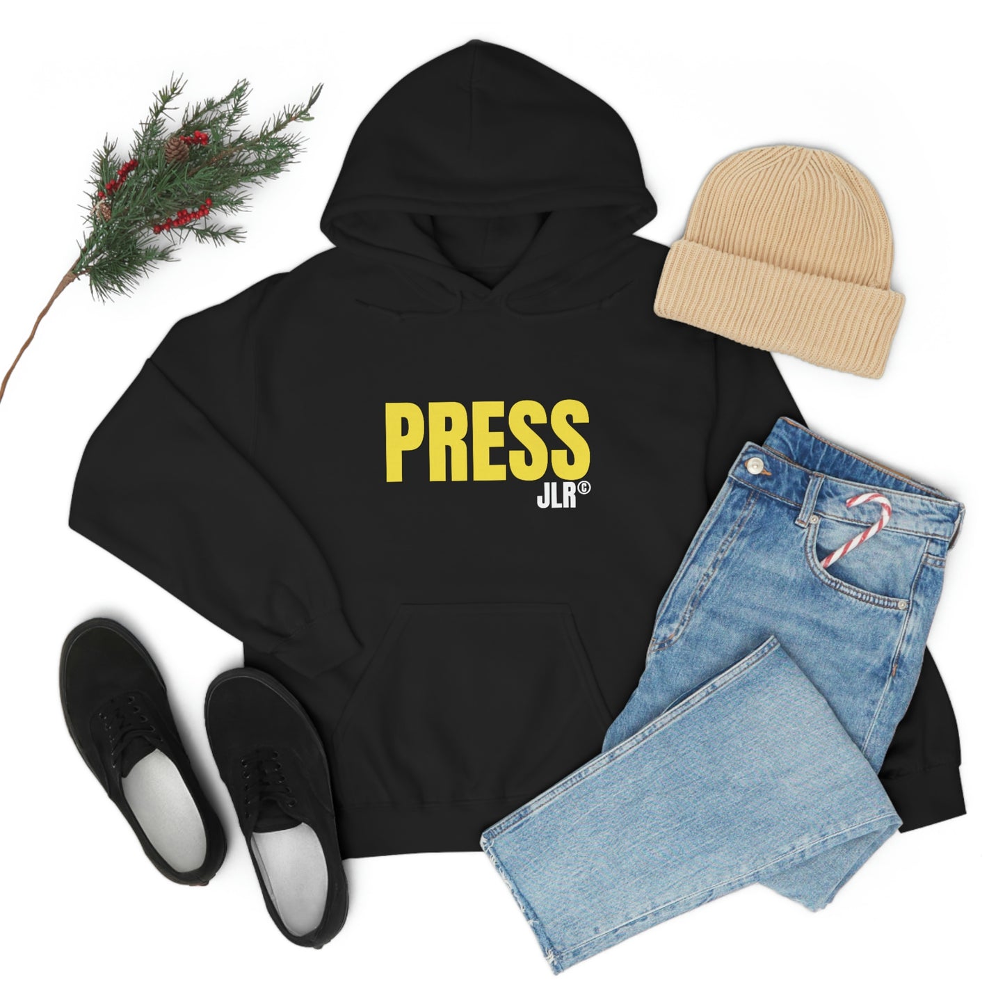 PRESS JLR© Heavy Blend™ Hooded Sweatshirt